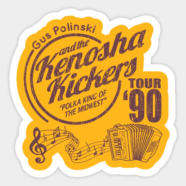 Kenosha Kickers '90 Sticker by anwara